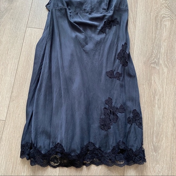 Vintage silk lace dress - Picture 5 of 6